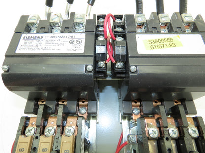 Siemens 30FP32A1VA81 Multi Speed Motor Starter NEMA Size 2 3 Pole 45A 600V