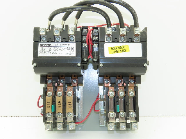 Siemens 30FP32A1VA81 Multi Speed Motor Starter NEMA Size 2 3 Pole 45A 600V