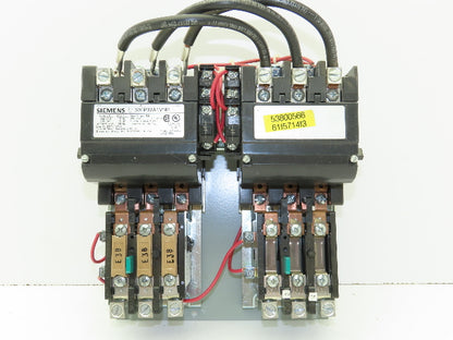Siemens 30FP32A1VA81 Multi Speed Motor Starter NEMA Size 2 3 Pole 45A 600V