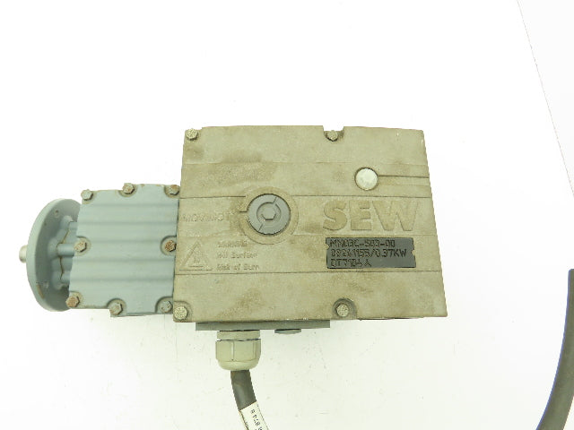 Sew Eurodrive RF17DT71D4 Movimot Inverter Variable Speed Gearmotor 280-1700 RPM