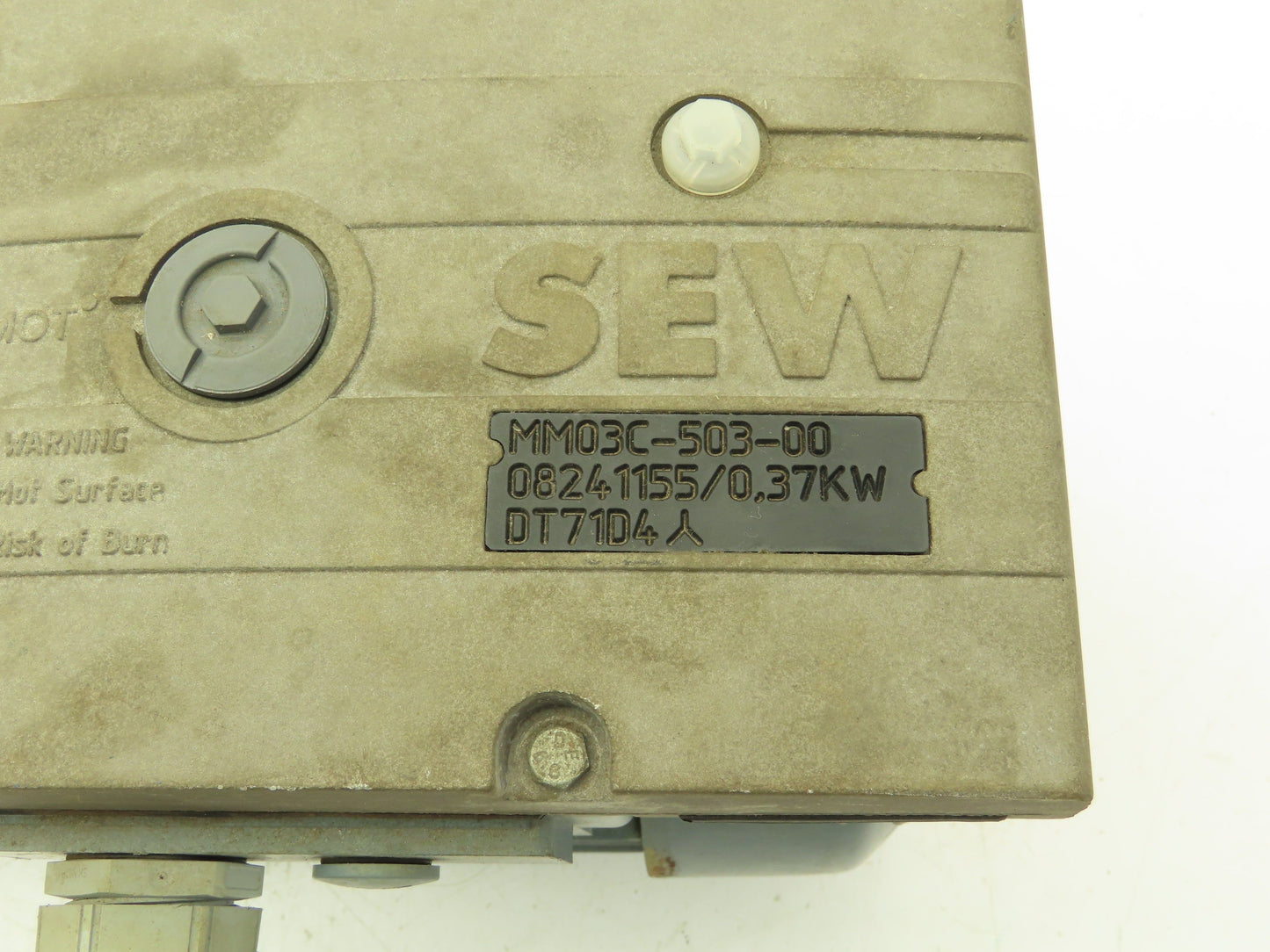 Sew Eurodrive RF17DT71D4 Movimot Inverter Variable Speed Gearmotor 280-1700 RPM