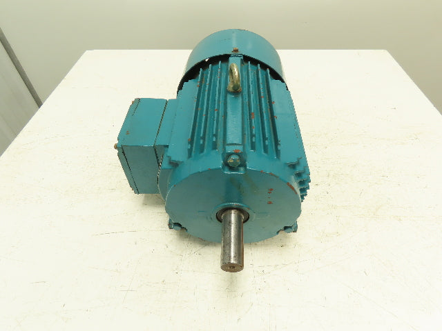 Brook Crompton 1DN AC Motor 3Hp 1755 RPM 190/380V 208-230/460V 3PH IP55 182T