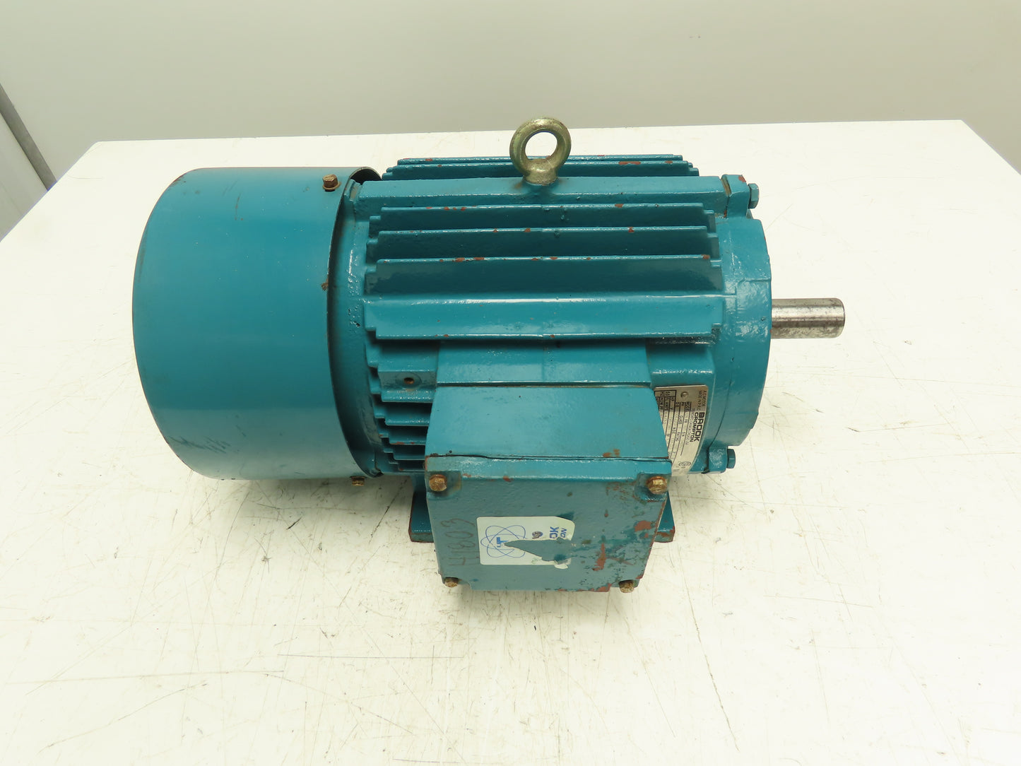Brook Crompton 1DN AC Motor 3Hp 1755 RPM 190/380V 208-230/460V 3PH IP55 182T