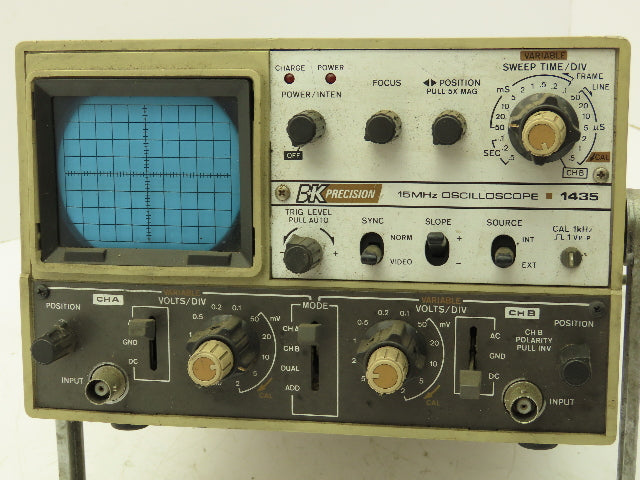 BK Precision 1435 Digital Oscilloscope 15MHz Dual Channel