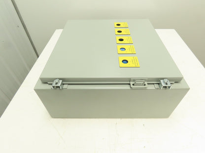 Siemens Crane Control Panel Hoffman Enclosure 24V Power Supply Input Output PLC