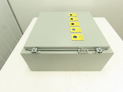 Siemens Crane Control Panel Hoffman Enclosure 24V Power Supply Input Output PLC