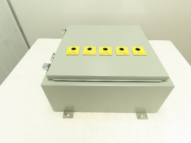 Siemens Crane Control Panel Hoffman Enclosure 24V Power Supply Input Output PLC