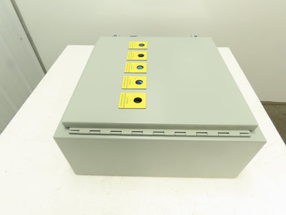 Siemens Crane Control Panel Hoffman Enclosure 24V Power Supply Input Output PLC