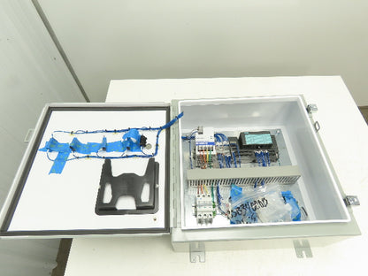 Siemens Crane Control Panel Hoffman Enclosure 24V Power Supply Input Output PLC