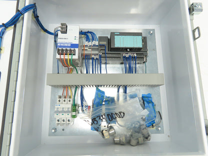 Siemens Crane Control Panel Hoffman Enclosure 24V Power Supply Input Output PLC