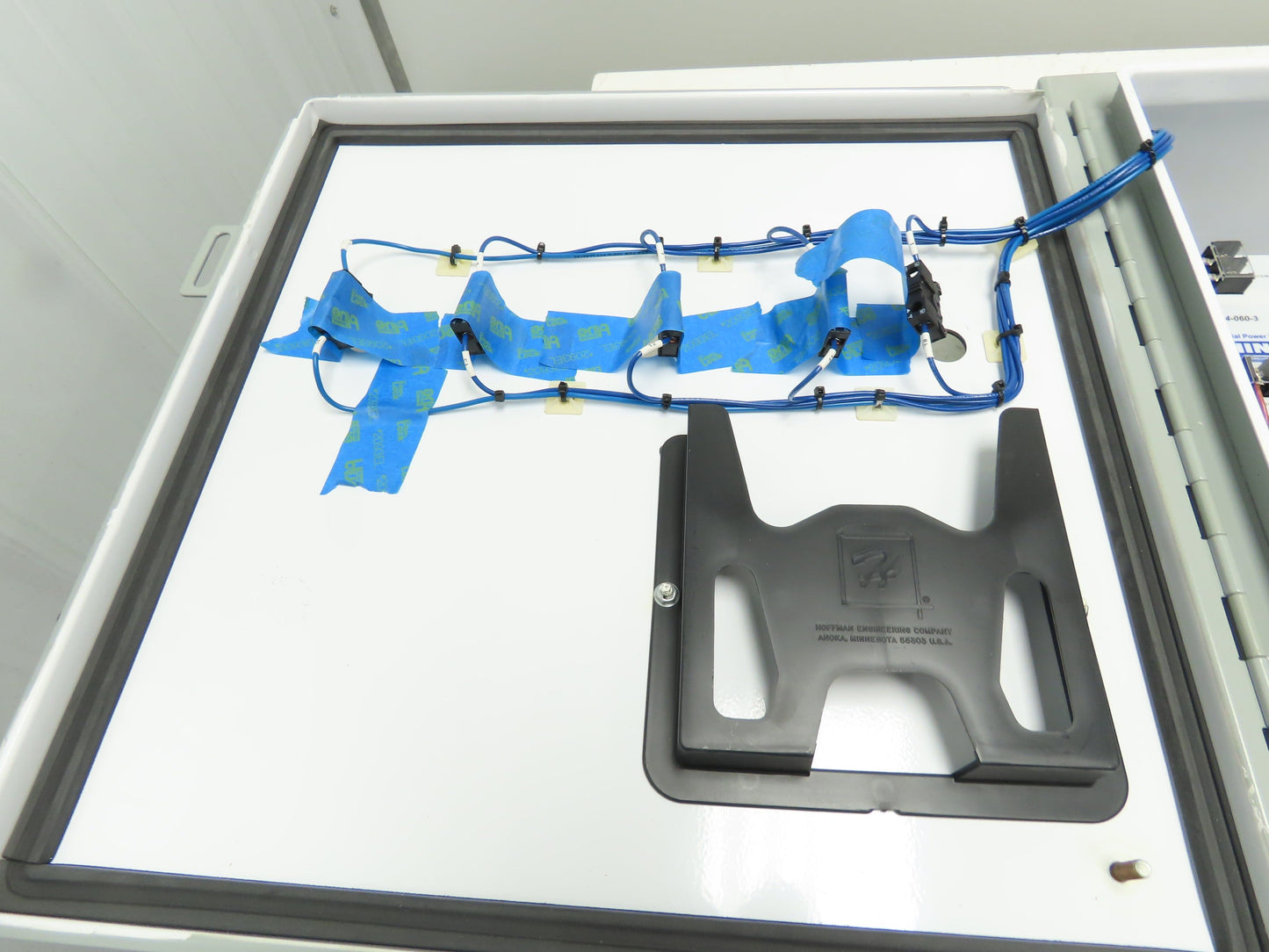 Siemens Crane Control Panel Hoffman Enclosure 24V Power Supply Input Output PLC