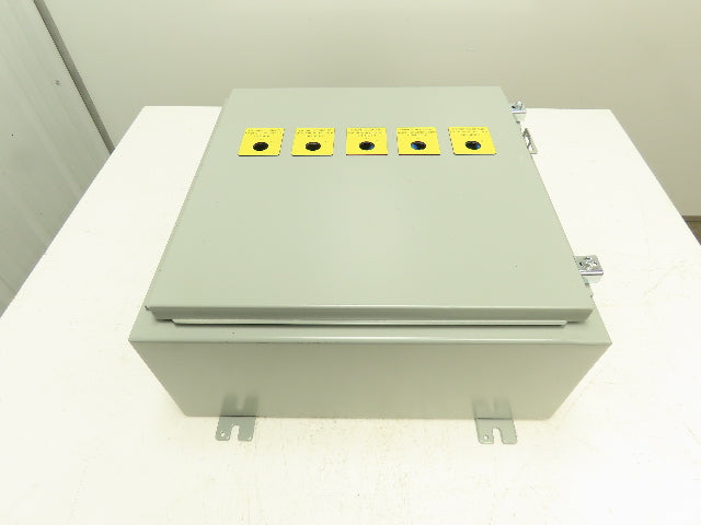 Siemens Crane Control Panel Hoffman Enclosure 24V Power Supply Input Output PLC