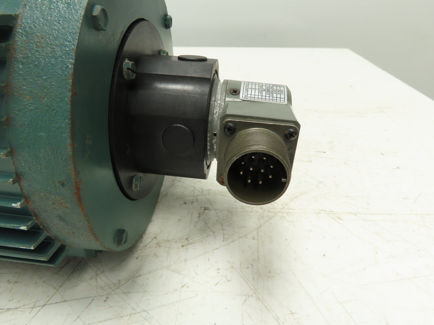 Reliance P18A6103R-CB Servo Motor 3Hp 230/460V 3PH WF182TC w/Encoder 607980-71F