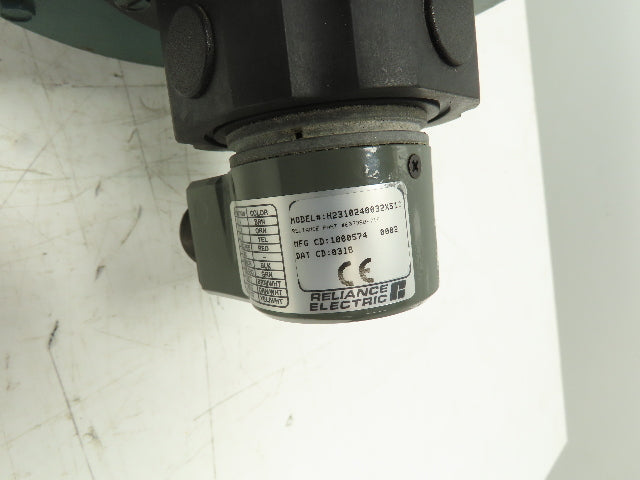 Reliance P18A6103R-CB Servo Motor 3Hp 230/460V 3PH WF182TC w/Encoder 607980-71F