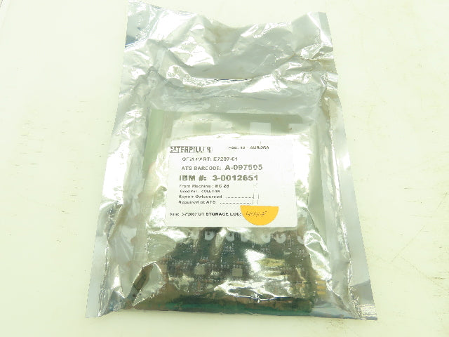 Telemotive E7207-61 Relay Board Assembly Control Panel