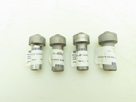 Viscon 44 Peener Piston 1/2"Lenght 5/8" Radius Lot Of 4
