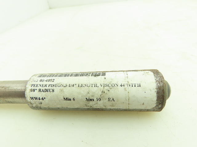 Viscon 44 Peener Piston 3-1/4 Length 5/8 Radius Lot of 4