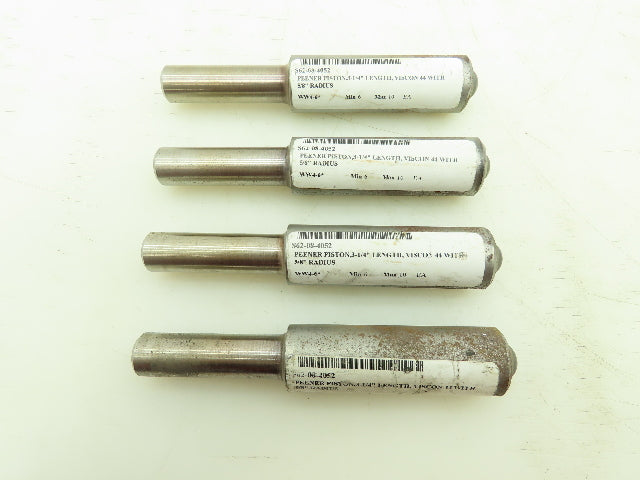 Viscon 44 Peener Piston 3-1/4 Length 5/8 Radius Lot of 4