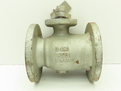 KTM E0800R Manual Ball Valve 3" Flanged RF WCB Steel 150#