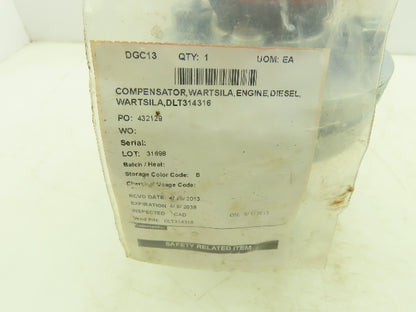 Stenflex Type AS Rubber Expansion Joint Compensator 1" Flange DN25 DLT314316