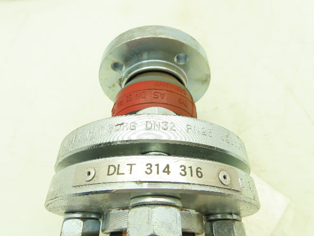 Stenflex Type AS Rubber Expansion Joint Compensator 1" Flange DN25 DLT314316