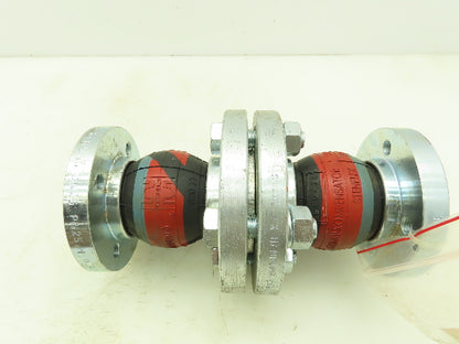 Stenflex Type AS Rubber Expansion Joint Compensator 1" Flange DN25 DLT314316