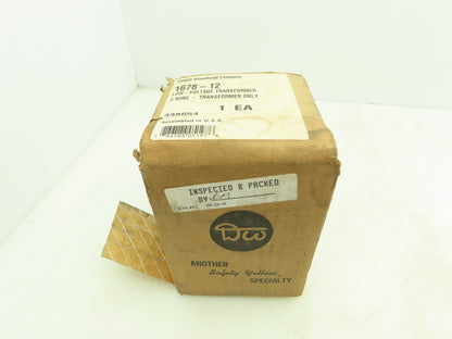 Daniel Woodhead 1678-12 Low Voltage Transformer 3 Wire 117V 50/60HZ 7.7A