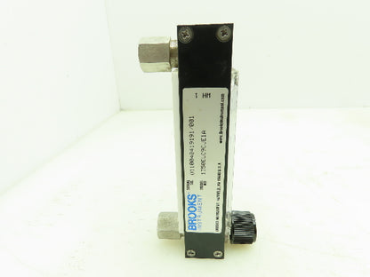 Brooks  1350ELC9CJE1A Show-Rate Flow Meter 200 PSIG At 250F