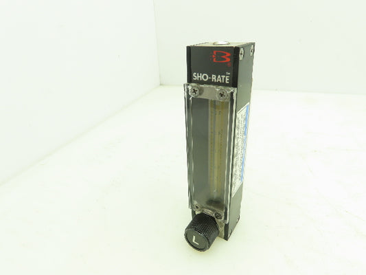 Brooks  1350ELC9CJE1A Show-Rate Flow Meter 200 PSIG At 250F