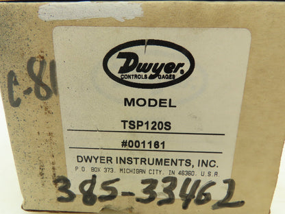 Dwyer TSP120S Liquid Flow Controller Series TSP 240VDC 0.25A 50-60Hz