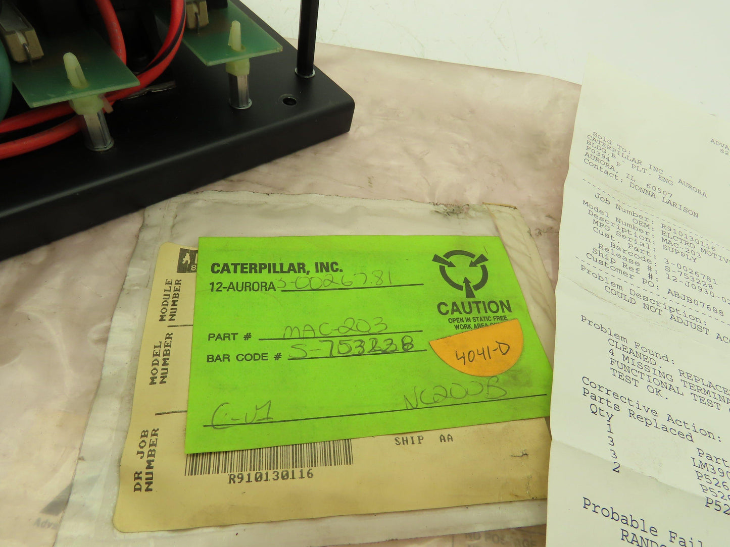 Electromotive MAC 203 Tcontrols Mac Motor Control 480V 3Ph SCR Heatsink