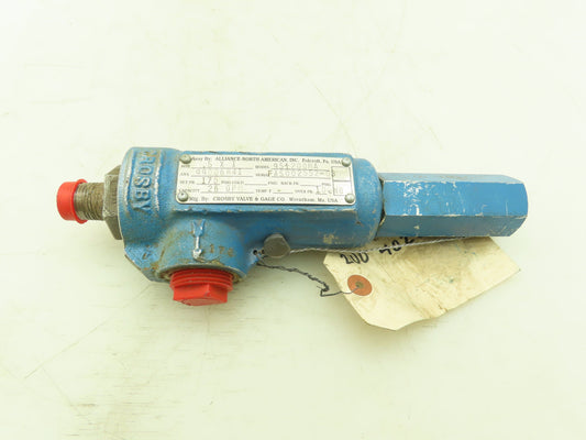 Alliance 951200MA Pressure Relief Valve 1/2x1" Threaded 26 GPM 175 PSI Set