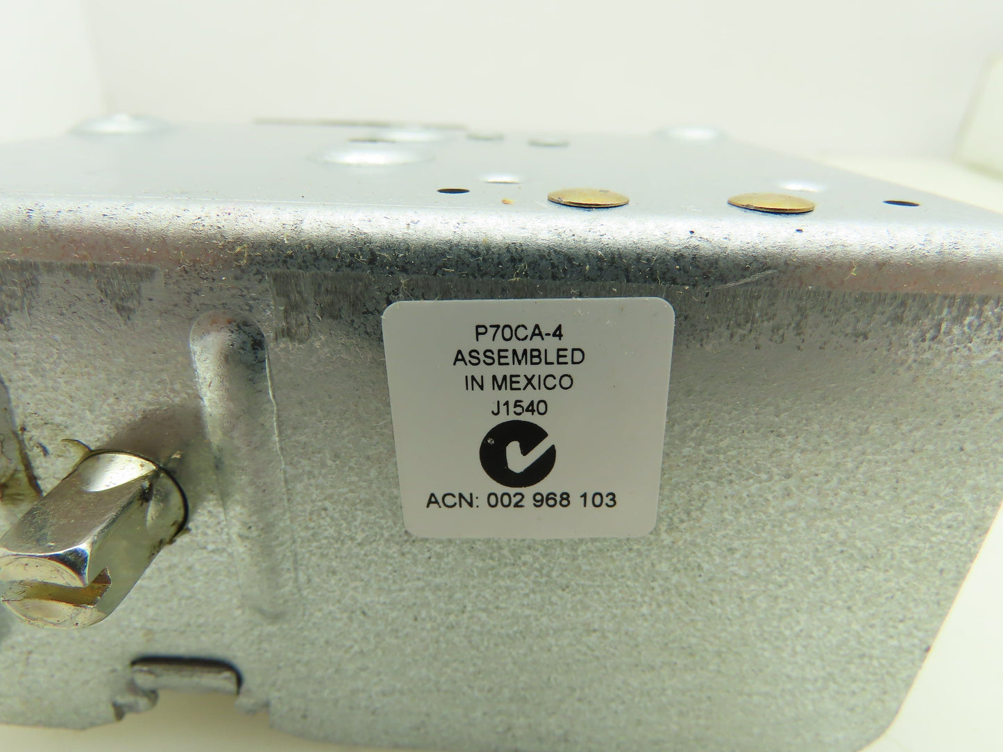 Johnson  Controls 40G401 Single Pressure Control High Pressure