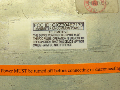 Telemotive GXZ304E7170 Magnetek Uncommon Power Communication Module Freq 467.900