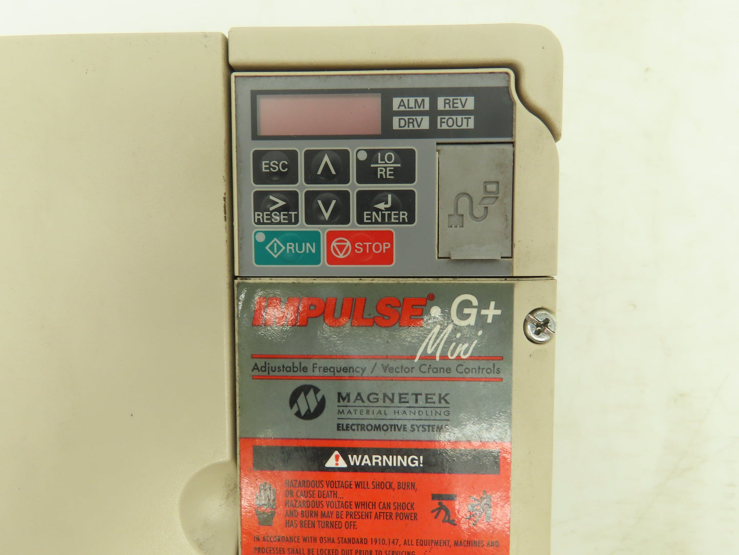 Magnetek CIMR-VU4A0031AAA Impulse G+ Adjustable Frequency Drive 460V 24A