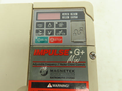 Magnetek CIMR-VU4A0031AAA Impulse G+ Adjustable Frequency Drive 460V 24A