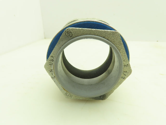 Crouse-Hinds HTZ7 Conduit Hub Sru-Tite Zinc Raintight Insulated Throat 2-1/2"