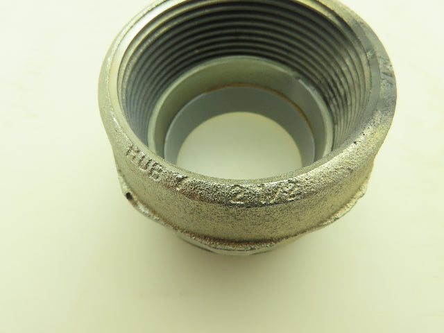 Crouse-Hinds HTZ7 Conduit Hub Sru-Tite Zinc Raintight Insulated Throat 2-1/2"