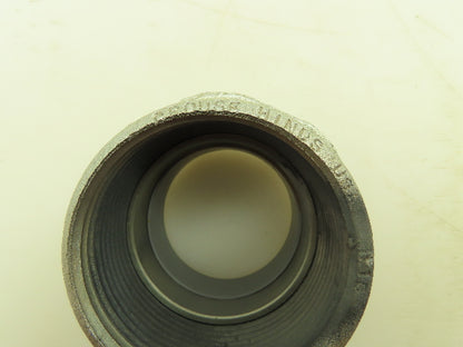 Crouse-Hinds HTZ7 Conduit Hub Sru-Tite Zinc Raintight Insulated Throat 2-1/2"