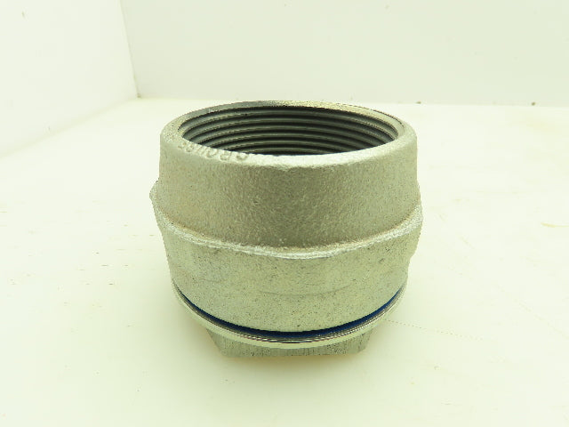 Crouse-Hinds HTZ7 Conduit Hub Sru-Tite Zinc Raintight Insulated Throat 2-1/2"