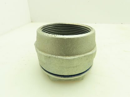 Crouse-Hinds HTZ7 Conduit Hub Sru-Tite Zinc Raintight Insulated Throat 2-1/2"