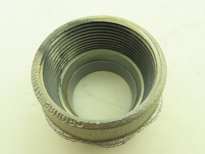 Crouse-Hinds HTZ7 Conduit Hub Sru-Tite Zinc Raintight Insulated Throat 2-1/2"