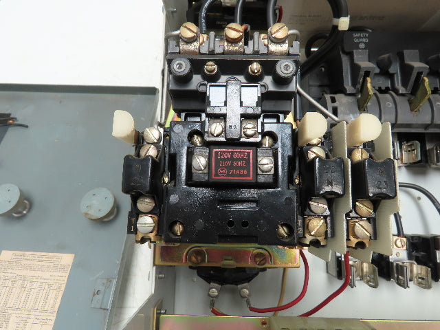 Allen Bradley 2112B-BAB-4R-6G-24-106 MCC Bucket Motor Starter 10Hp 480V 3Ph Sz 1