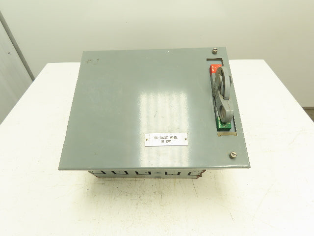Allen Bradley YUM728219/1AH MCC Bucket 60 Amp Disconnect Switch 3 Pole 600V