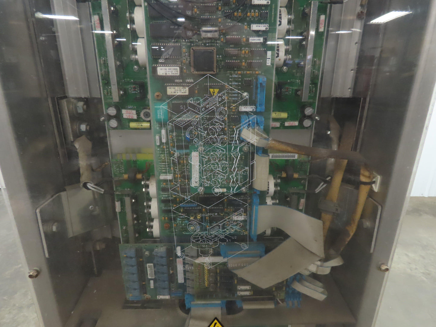 Stromberg SAFUI 870F576 ABB Invertor Drive VFD 575V 500Hp 870KVA