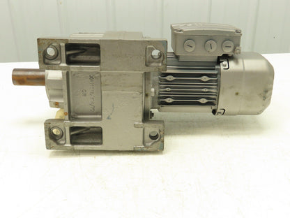 Sew-Eurodrive R77 DRS71M4/BE1HR/DH Inline Gearmotor 130:1 Reducer 230/460V 3PH