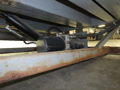 Serco Hydraulic Dock Leveler 71" Wide Cylinder Lift No Controls 115V Power Unit