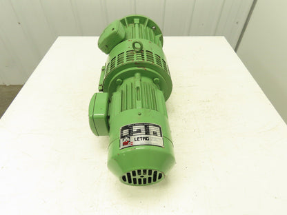 LETAG Tandem 2-Speed Dual AC Motor 0.5/3Hp 1660-1710 RPM 277/480V 3PH IEC S1