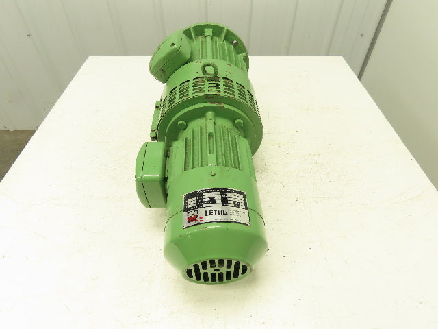 LETAG Tandem 2-Speed Dual AC Motor 0.5/3Hp 1660-1710 RPM 277/480V 3PH IEC S1