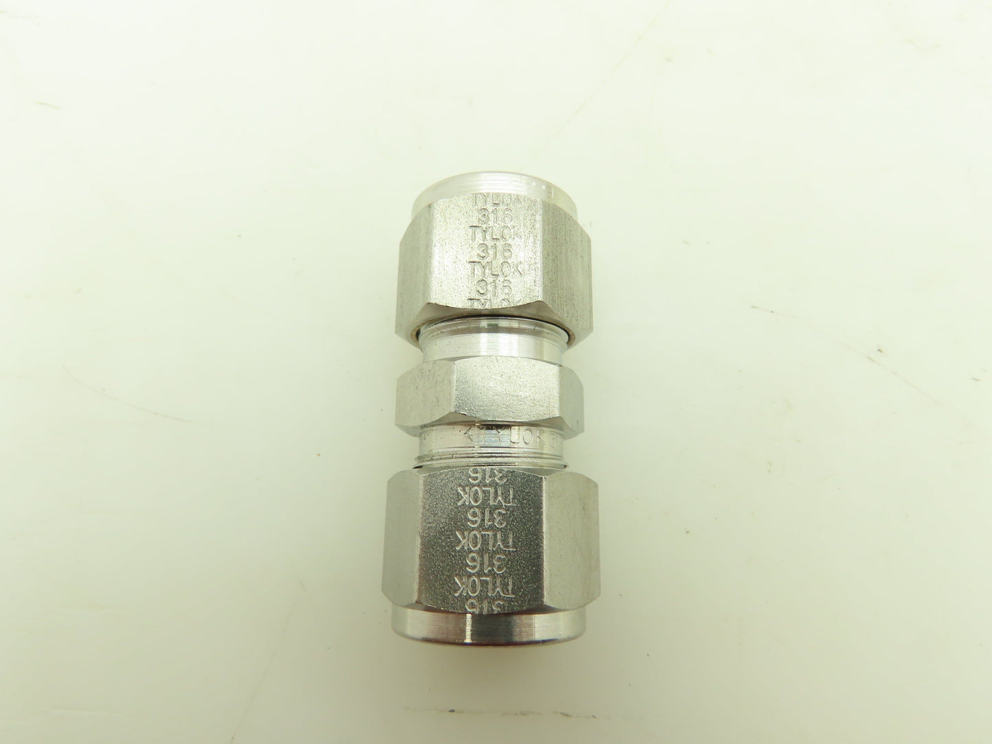 Tylok SS-8-DU Double Ferrule Union 1/2 " Tube 316 Stainless Steel Lot Of 10